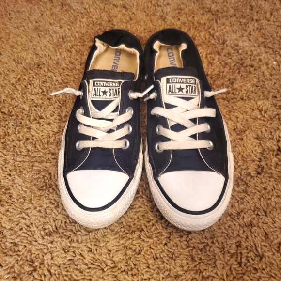 Converse Shoes - Black Chuck Taylor All Star - Shoreline Slip-on size 7 Converse